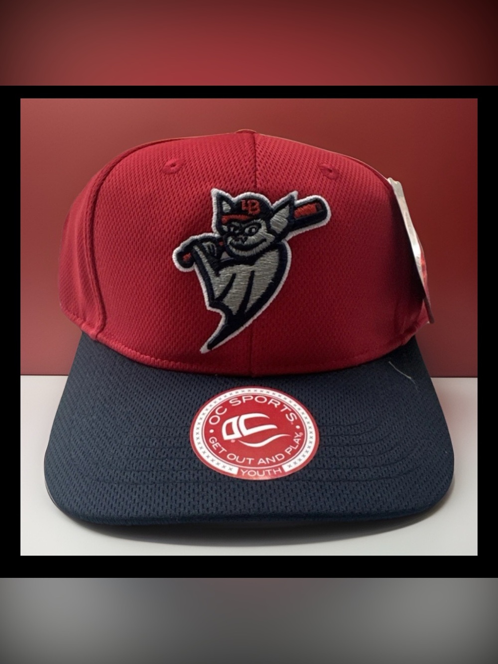 Louisville,KY Bats Minor League Baseball Cap Youth MiLB OC Sports NEW NWT